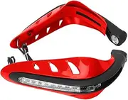 Motorcycle Handguards Motorcycle Handlebar Hand Protector with Light Handguards Hand Guard Universal Hand Guards Bow Guard Accessories BHYYDSS(A)
