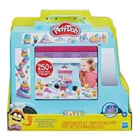 在飛比找PChome24h購物優惠-【培樂多 Play-Doh】廚房系列-冰淇淋車遊戲組