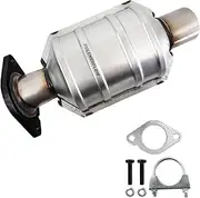 Rear Catalytic Converter Compatible with 2008-2012 Chevrolet Malibu 2.2L, 2008-2009 Saturn Aura, 2008-2010 Pontiac G6 2.4L/3.5L/3.6L Catalytic Convertor High Performance (EPA Compliant)