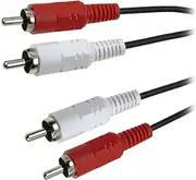 15M Premium RCA Stereo Extension Cable - OEM CAVO PROLUNGA M/M 2X RCA Audio Cord