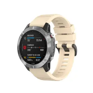 【矽膠錶帶】Garmin Fenix 5S Plus 快拆 快扣 錶帶 20mm