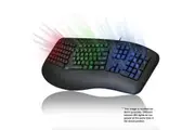 Adesso Color Illuminated Ergonomic Keyboard [AKB-150EB]