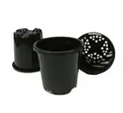 90mm Slimline Round Garden Pot with Tag Lock x 450pcs - Bulk Saving