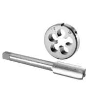 1/2"-28 UNEF Tap and Die Set, Right Hand 1/2 x 28 HSS Machine Thread Tap Die