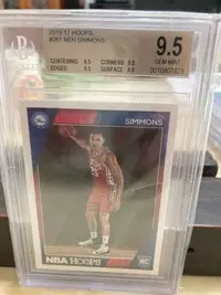 在飛比找Yahoo!奇摩拍賣優惠-2016 HOOPS RC #261 BEN SIMMONS