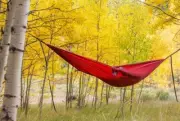 YUKON OUTFITTERS Freedom Royal Blue Hammock with Tree Straps Brand New! Camping