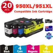 20x Compatible Ink Cartridge 950XL 951XL For HP Officejet Pro 8100 8600 8620