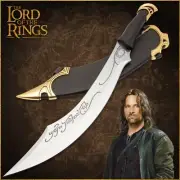 Lord of the Rings Elven Knife of Strider Elf Scimitar Aragorn Dagger Knife Set