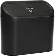BWPEXZ Car Trash Bin Hanging Vehicle Garbage Dust Case Storage Box Plastic Pressing Square Trash Can Type Auto Car Supplies