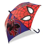 Disney Store Spider Man Kids Umbrella Boys Girls Super Hero Amazing Spiderman