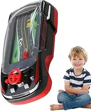 Gihioue Handheld Racing Game, Racing Car Battle Toys, Interactive Battle Game Console for Kids Aged 3+, Driving Simulation Toy