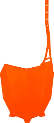 UFO Front Number Plate Florescent Orange HO05602-FFLU