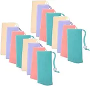 CANIGHT 16pcs Soap Mesh Bag Bar Soap Bag Shampoo Bar Holder Mesh Pouch Portable Pouches Exfoliating Shampoo Storage Bathroom