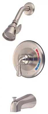 Kingston Brass KB63.T Magellan Pressure-Balancing Bath and Shower - Nickel