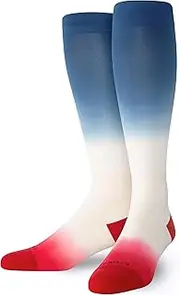 [Comrad] Nylon Knee High Socks - 15-20mmHg Graduated Compression Socks - Soft & Breathable Support Unisex Socks