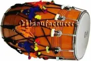 ROCKING SALE Punjabi Dhol Musical Bhangra Dhol (Multicolor) with bag