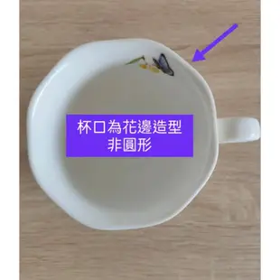 ZEN HANKOOK 夏洛特花邊馬克杯系列 4色超值組合 黃粉綠紫 進口馬克杯 抗菌奈米銀 韓國品牌馬克杯 花邊造型