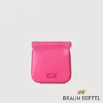 【BRAUN BUFFEL 德國小金牛】台灣總代理 朋馬氏 萬用包-亮粉紅色/BF825-710-LP