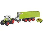 Claas Remote Controlled Tractor Axion 870 + Trailer Cargos 9600 Trecker Trekker