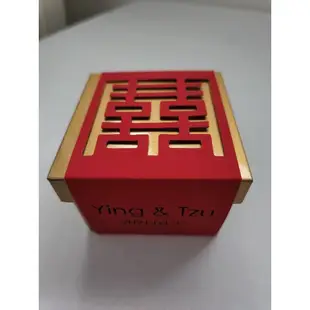 金色馬口鐵盒/婚禮小物