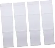 [ANDRESLAD] Volleyball Arm Sleeves Youth Sleeve Cover Nylon Baseball Sleeves Youth Sun Blocking Sleeves White