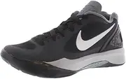 [Nike] Women's Volley Zoom Hyperspike Training Shoe, Black/White/Grey/Metallic Silver, 8.5