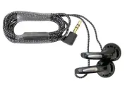 Pack Of 5 Wired Earbuds Earphones With Tangle-Free Cords 3.5mm Plug Type