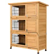 Chicken Coop Rabbit Hutch Wooden Pet Cage - L