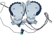 Traveling Wheel Replacment. Compatible for Dreame W10 W10 Pro STYTJ06ZHM Robot Vacuum Cleaner Accesories Wheels Spare Parts L and R(Left and Right)