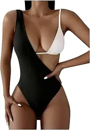 [Generic] Plus Size Bathing Suits Women Swimsuit Set Women Beachwear Swimwear Three Piece Push-Up Brazilian Bikini Swimwears Tankinis Set Bathing Suit Top 2X