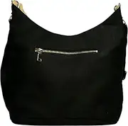 [hempsafari] Savannah Hobo Bag - Vegan Leather Handbag Purse - Soft Bucket Handbag for Women & Ladies - Shoulder Bag