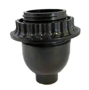 PHENOLIC KEYLESS LAMP SOCKET W/ SCREW CAP TR-32