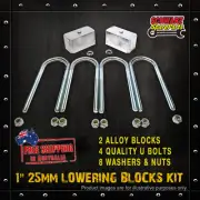 1" 25mm Lowering Blocks Lowered Suspension Kit for Ford F100 1967-1986 (for: Ford)
