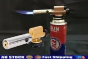 BBQ Butane Gas Torch Blow Fire Lighter Frame Gun Camping Iron Welding Soldering