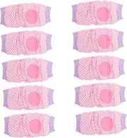 HYTROVE 12Pcs Super Absorbent Disposable Dog Diapers with Tail Hole Leak Comfortable Fit for Female Dogs Heat Incontinence
