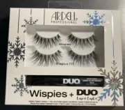 New Ardell Professional Wispies 113 + Duo Line it Lash It Eyeliner Holiday