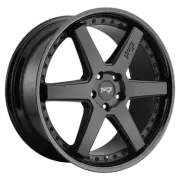 19x8.5 Niche M192 ALTAIR GLOSS BLACK MATTE BLACK Wheel 5x108 (40mm) (for: Jaguar)