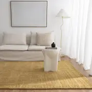 Brand Ventures Abasco Citron Knitted Wool Rug
