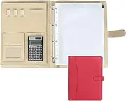 A4 Clipboard Folder, A4 Work Folder Clipboard Folder, Portfolio Binder Vegan Leather Business Portfolio Padfolio with Legal Pad Folder Clipboard Interview Folder for A4 Portfolio Folder Organizer