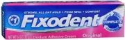 Fixodent Denture Adhesive Cream Sore Gum Relief All Day Hold 1.4 oz Pack of 6