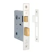 Legge Bathroom Privacy Mortice Lock Nickel Plated 44x64mm B3751-NP-25
