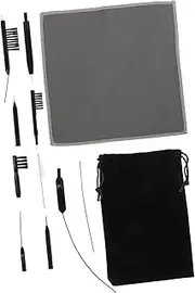 1Set Cleaning Brush Tube Brush with Comfortable Grip Wax Removal Tool for and Listening Devices Durable Cleaning Kit