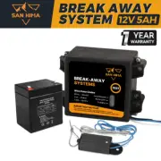 Break Away System With Battery & Switch Trailer Float Boat Electric Brakeaway