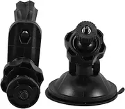 GRADENEVE 1 Set Suction Cup Mount Kit for Dash Cameras Adjustable Rearview Mirror Bracket Secure Steady Holder for Driving Recorders Flexible Positioning Durable Construction
