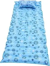 KOCKSHION Single Bed Water Pad Ice Pad Mattress for Students Easy to Fill and Foldable for Dormitory Use