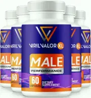 (5 Pack) Viril Valor XL for Men, Male support Health Capsules