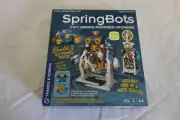 Spring Bots 3 in 1 Spring Powered Machine STEM Experiment Kit Car Robot Timer