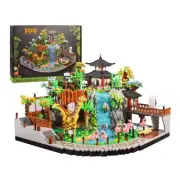 Zoo Building Model Set 5000 Pcs Zoo Micro Building Toys Creative Zoological Pa
