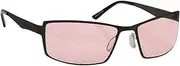 Terramed Sparrow Migraine Glasses Fl-41 | Glasses for Light Sensitivity Relief, UV Protection and Photophobia Eye Strain, Graphite