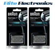 BRAUN 70S 2 PACK SERIES 7 FOIL & CUTTER CASSETTE REPLACEMENT HEAD PULSONIC 790CC